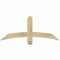 Ekena Millwork Bellingham Rough Sawn Timber Gable Bracket, Douglas Fir, 48"W x 20"H x 2"D x 4"F, 10/12 Pitch GBW048X20X0204BEL00RDF - alternate 1
